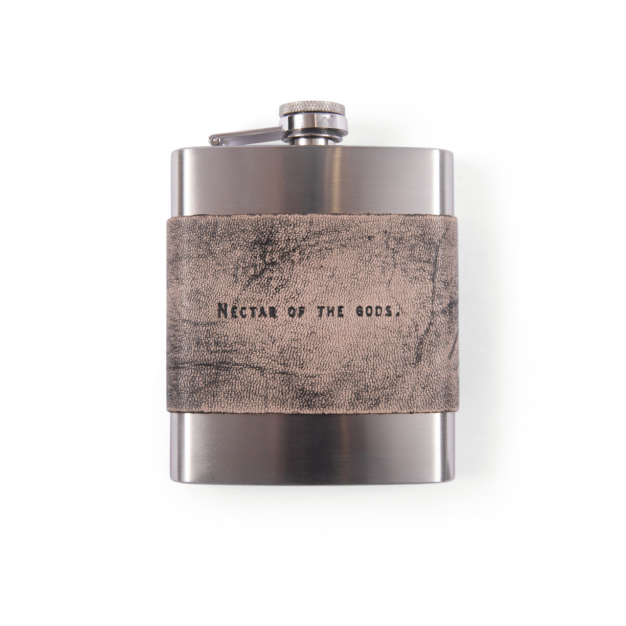 Leather Quote Flasks